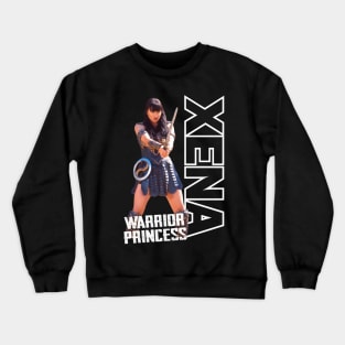 Xena With Sword Crewneck Sweatshirt